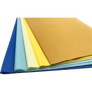 Tissue Paper for Gift Wrapping , 5 Colors Birthday, Christmas, Halloween, DIY